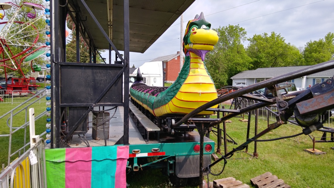 Dragon Wagon Mini Coaster 2